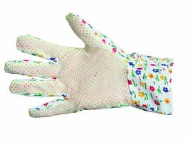 CERVA - AVOCET zahradnické rukavice s PVC terčíky - velikost 9